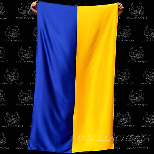Flag of Ukraine / Belarusian Resistance Flag / Russian Opposition Flag