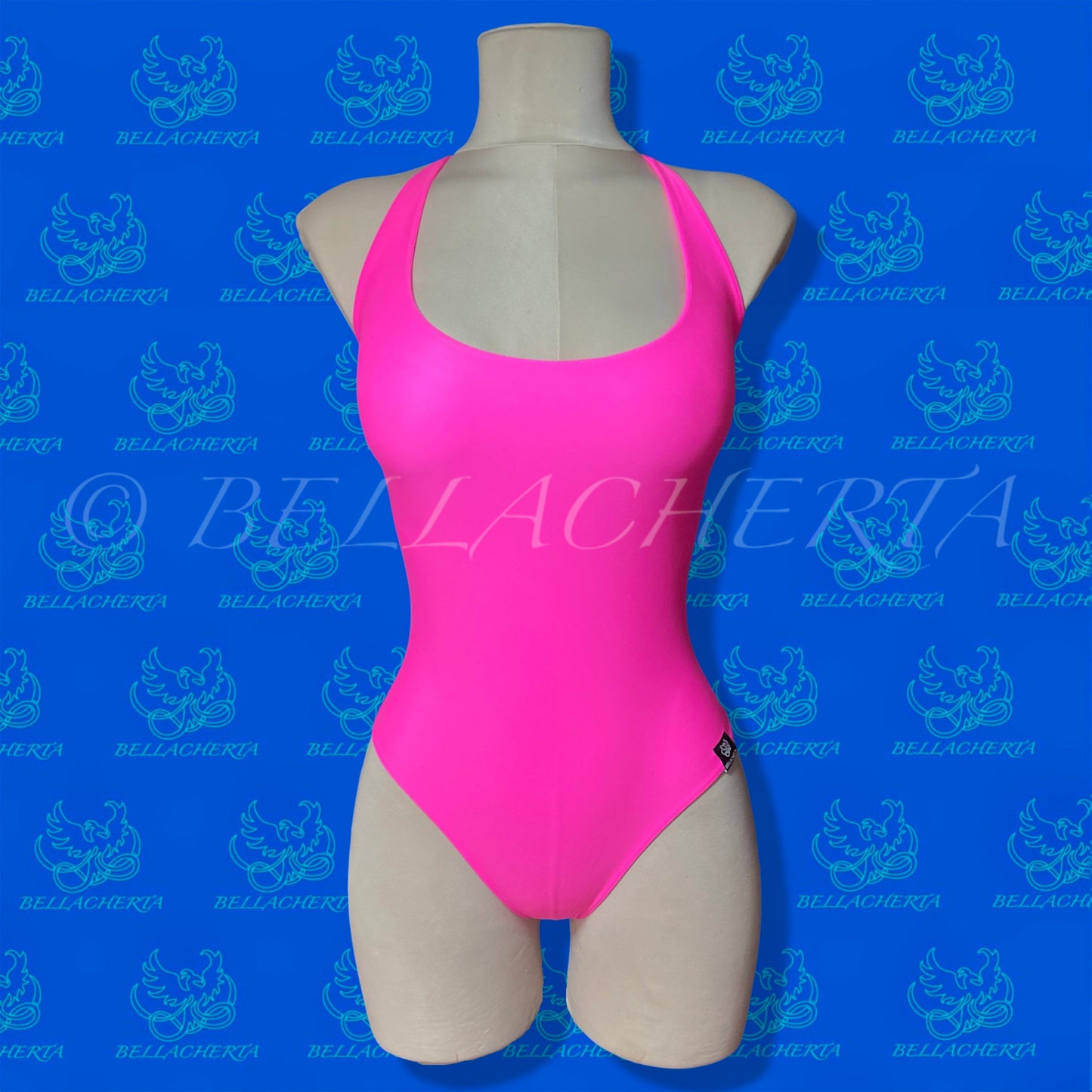 Neon-bright One-piece Swimsuit