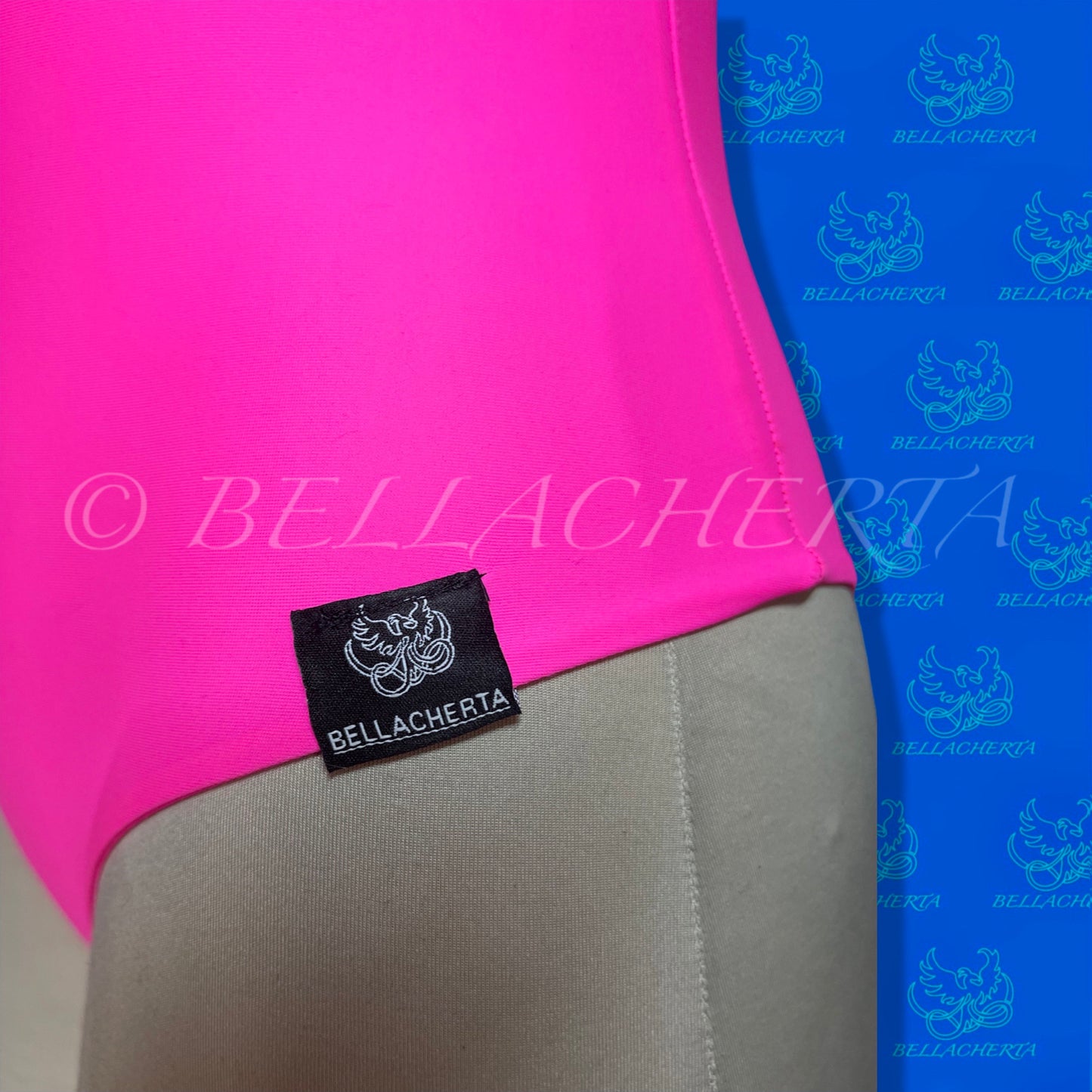 Neon-bright One-piece Swimsuit