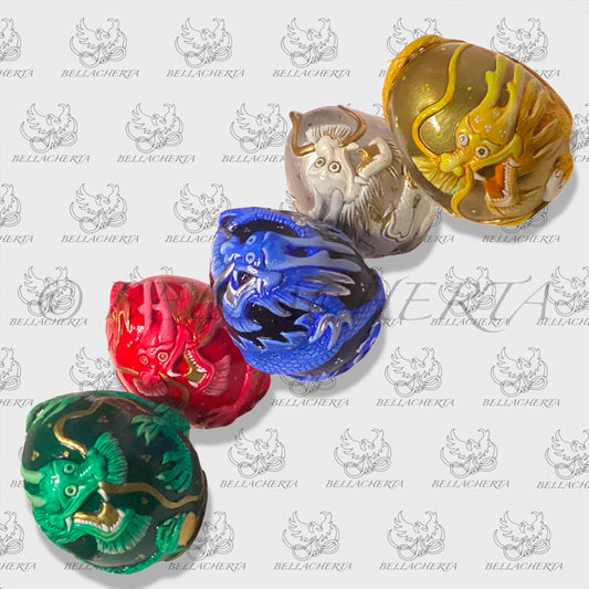 Lucky Dragon talisman, Dragon Eggs Souvenirs, Handmade Year of the Dragon Gifts, unique Lunar Year gifts, Dragon Year birthday presen