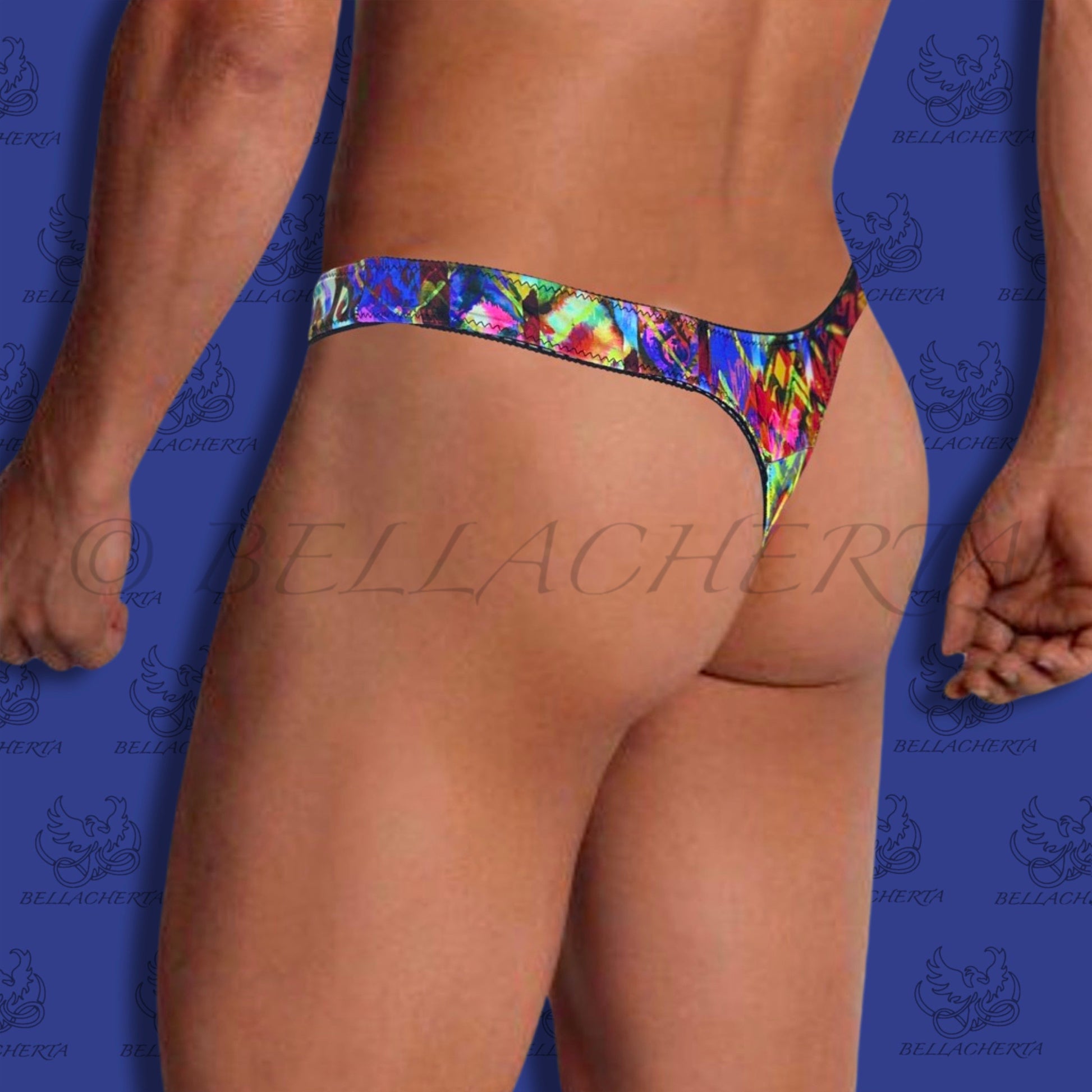 Men's Sexy Thong Pouch Underwear Swimsuit Lingerie Low Rise G-String Bikini Briefs