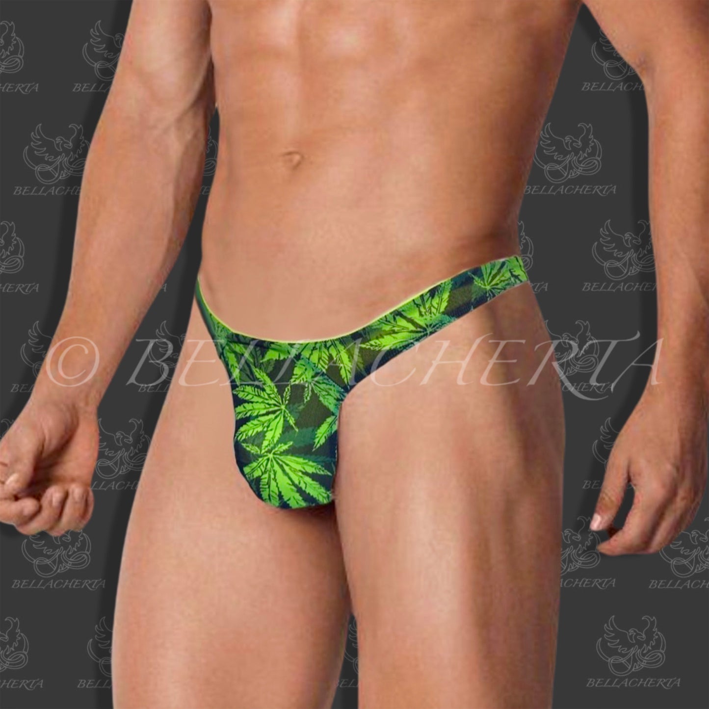 Men's Sexy Thong Pouch Underwear Swimsuit Lingerie Low Rise G-String Bikini Briefs